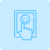 friendly smile icon