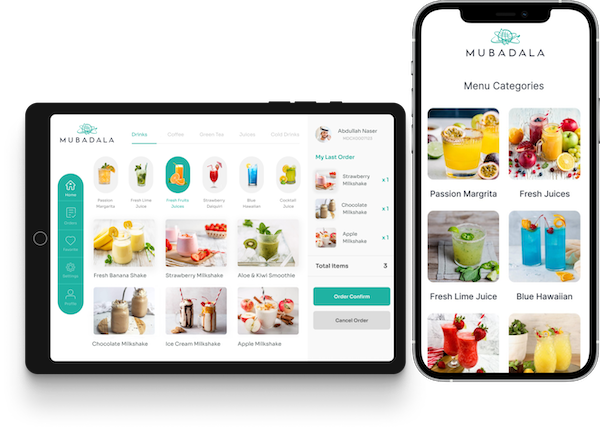 kitchen ordering app developed by DeviceBee
