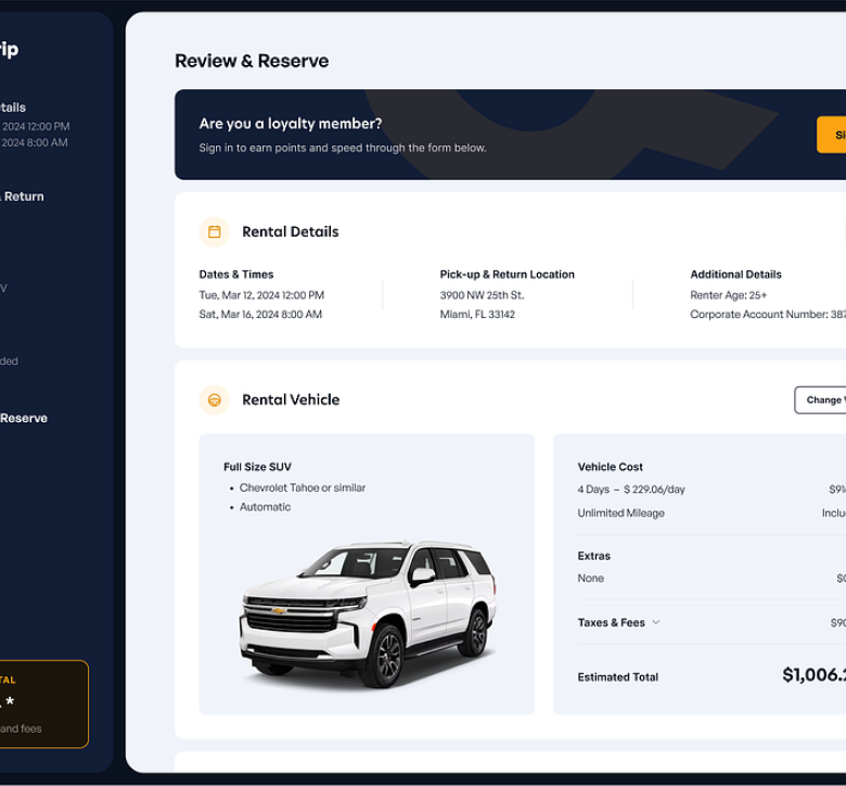Car Rental APP