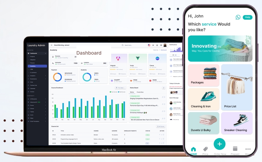 Laundry App Development Company