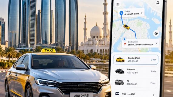 Taxi App Development Company in Abu Dhabi