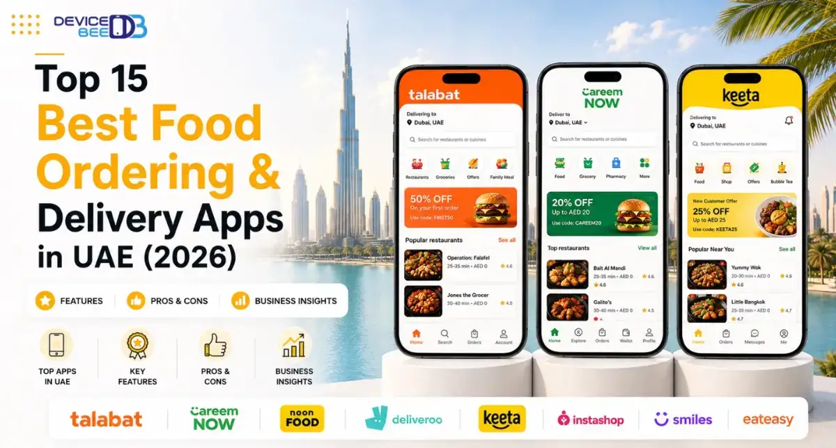 Best Food Ordering & Delivery Apps in UAE (2026)