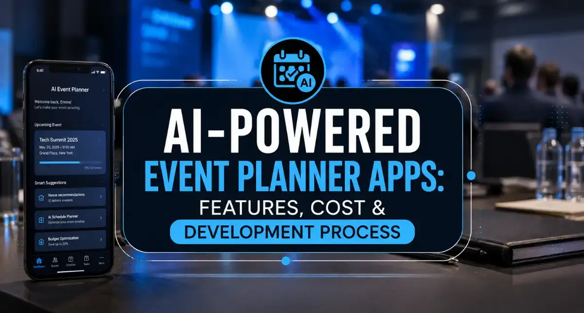 AI-Powered Event Planner Apps: Features, Cost & Development Process in 2026