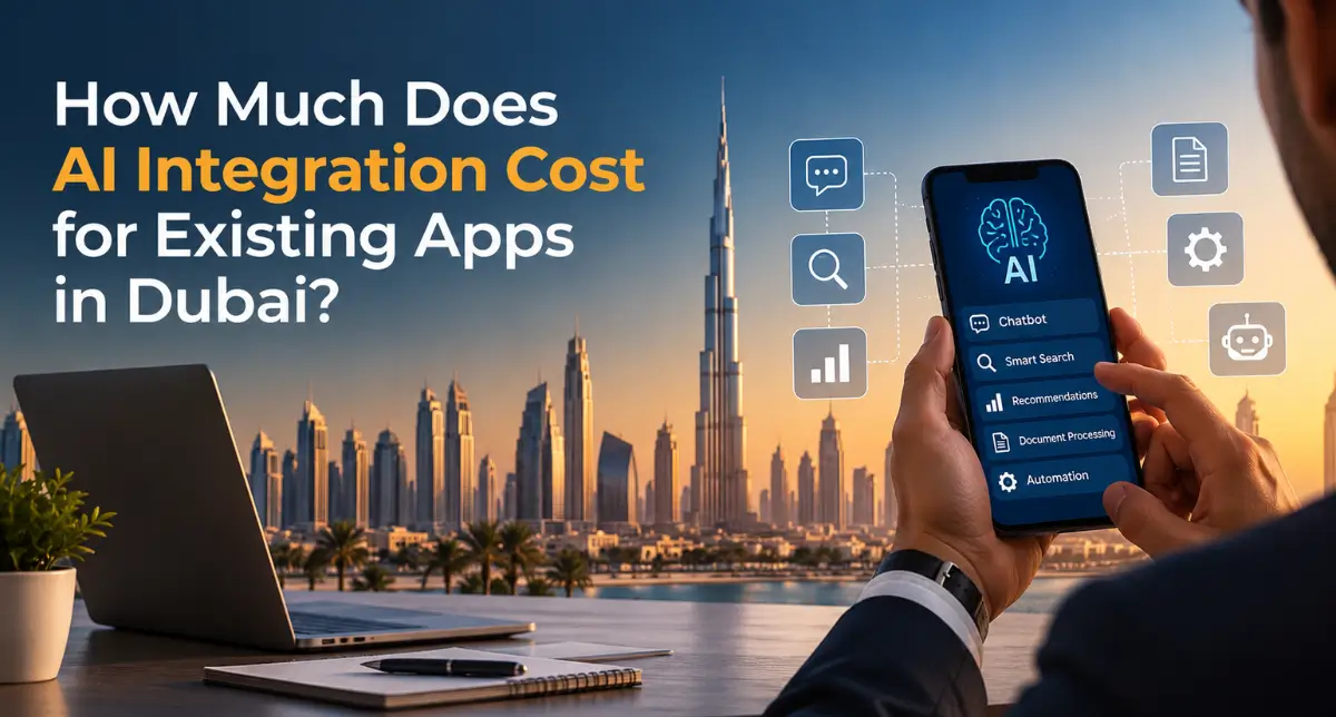 How Much Does AI Integration Cost for Existing Apps in Dubai?