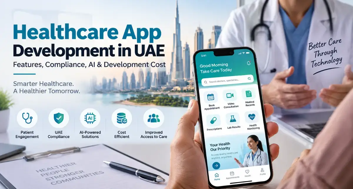 Healthcare App Development in UAE: Features, Compliance, AI & Development Cost